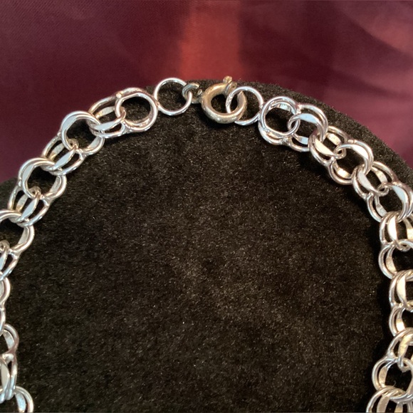 Vintage Silver Charm Bracelet - Picture 2 of 8